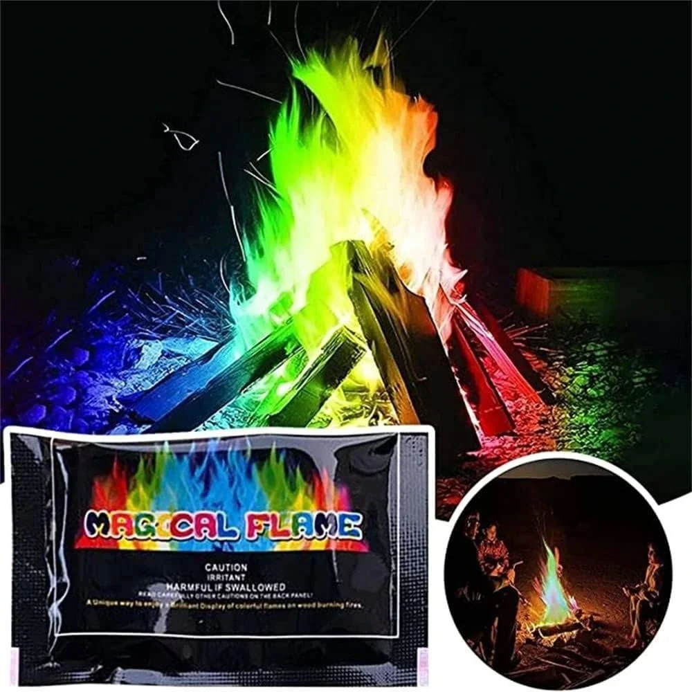 Pack of 43 Magical Flame Campfire Color Changing Packets 30g For Indoor/Outdoor